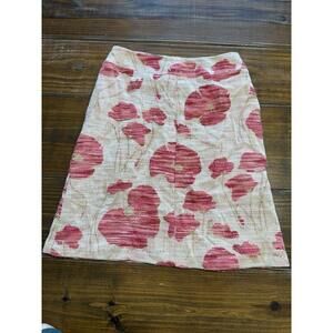 Shin Choi Pencil Skirt Womens Pink Skirt Size 8